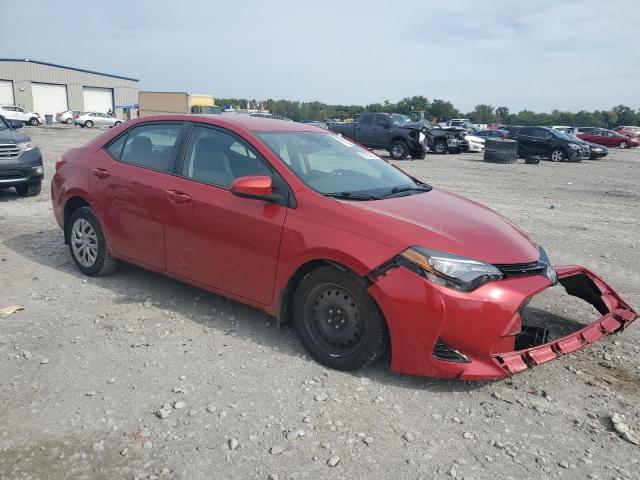 5YFBURHEXHP682842 - 2017 TOYOTA COROLLA L 红色 照片 4