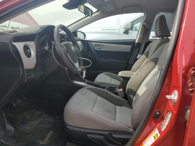 5YFBURHEXHP682842 - 2017 TOYOTA COROLLA L 红色 照片 7