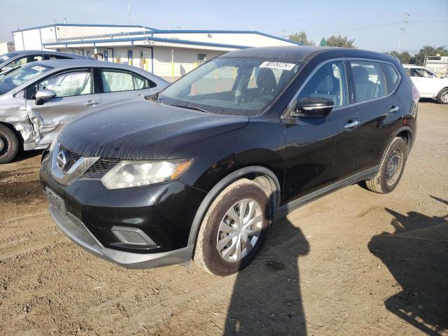 KNMAT2MT4FP514445 - 2015 NISSAN ROGUE S BLACK photo 1