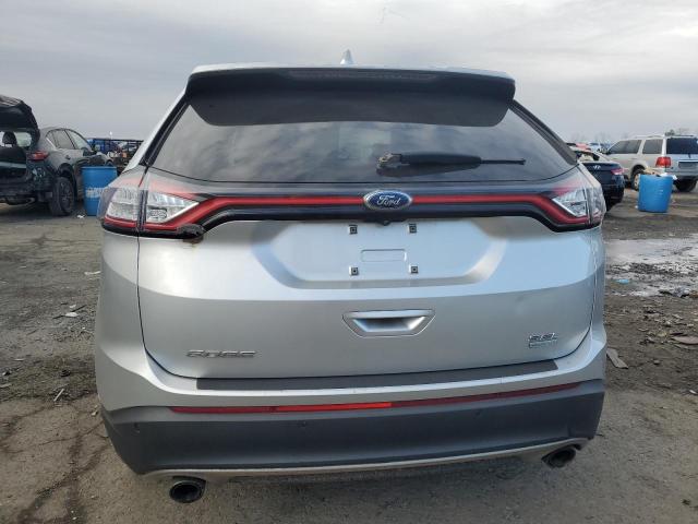 2FMPK3J99HBB82651 - 2017 FORD EDGE SEL SILVER photo 6