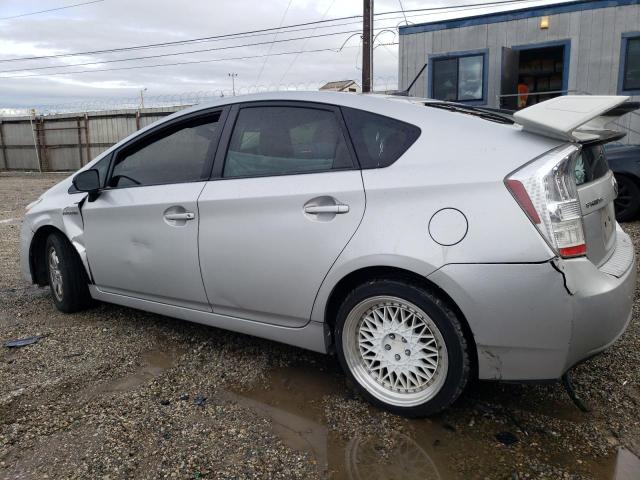 JTDKN3DU3A0069615 - 2010 TOYOTA PRIUS GRAY photo 2