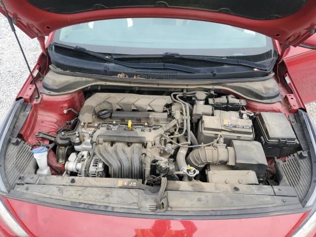 3KPC24A61NE159013 - 2022 HYUNDAI ACCENT SE 红色 照片 11