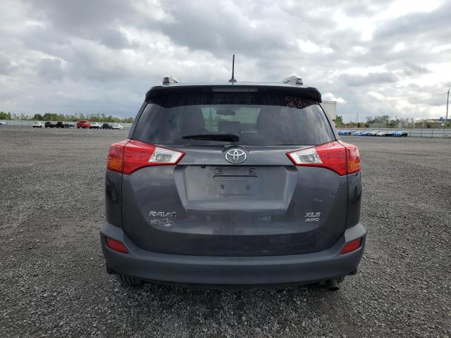 2T3RFREV6DW046058 - 2013 TOYOTA RAV4 XLE Գրաֆիտ լուսանկար 6