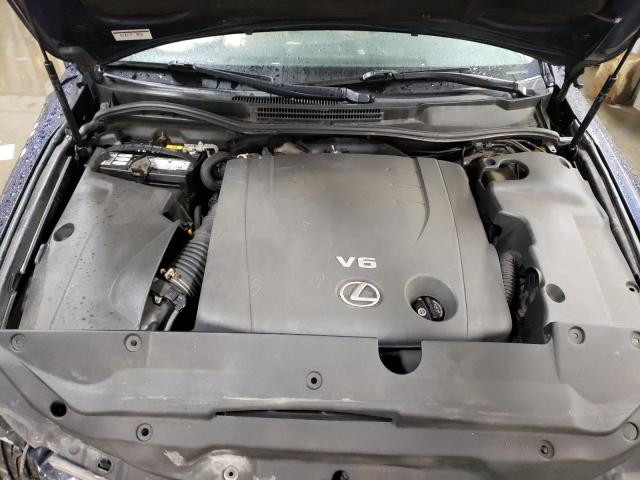 JTHBK262265000647 - 2006 LEXUS IS 250 BLUE photo 11