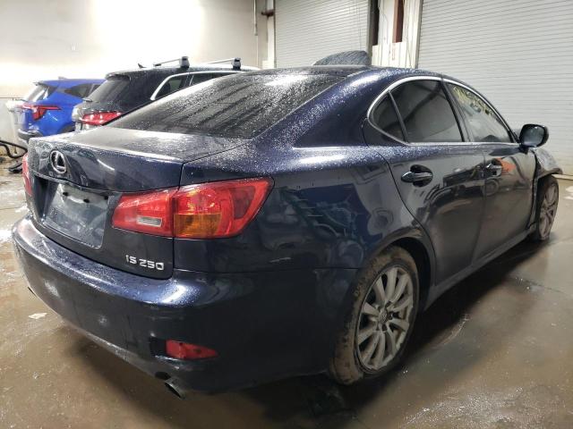 JTHBK262265000647 - 2006 LEXUS IS 250 BLUE photo 3