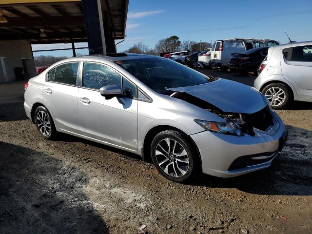 19XFB2F85FE004249 - 2015 HONDA CIVIC EX SILVER photo 4