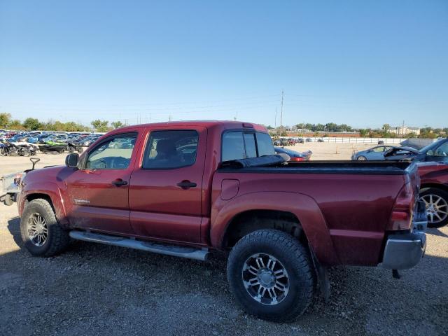 5TELU42N46Z280967 - 2006 TOYOTA TACOMA DOUBLE CAB Rojo foto 2