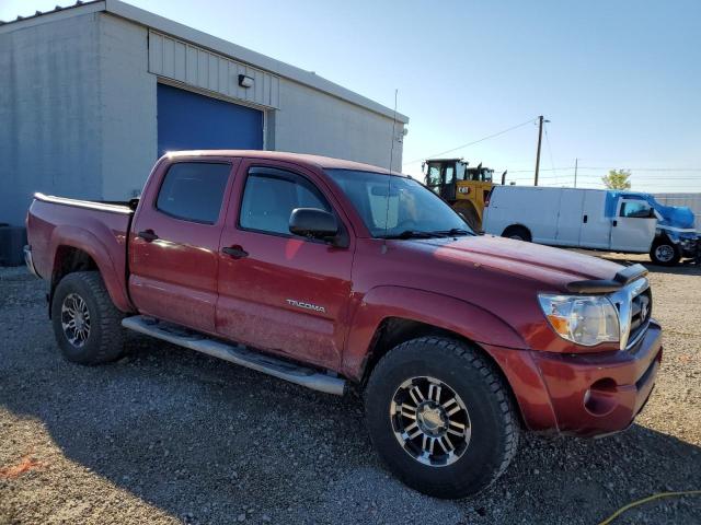 5TELU42N46Z280967 - 2006 TOYOTA TACOMA DOUBLE CAB Rojo foto 4