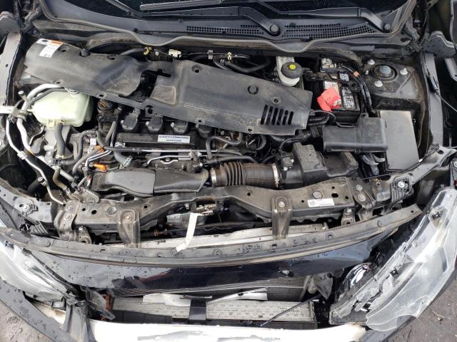 19XFC1F77HE014220 - 2017 HONDA CIVIC EXL Սև լուսանկար 11