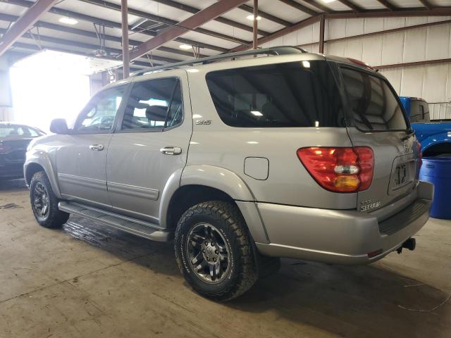 5TDBT44A13S172355 - 2003 TOYOTA SEQUOIA SR5 فضي صورة 2