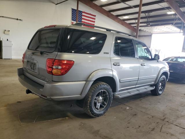 5TDBT44A13S172355 - 2003 TOYOTA SEQUOIA SR5 فضي صورة 3