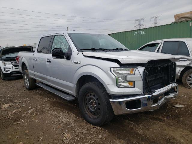 1FTFW1EF1FFB50345 - 2015 FORD F150 SUPERCREW SILVER photo 4