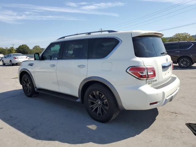 JN8AY2NE2J9730667 - 2018 NISSAN ARMADA PLATINUM WHITE photo 2