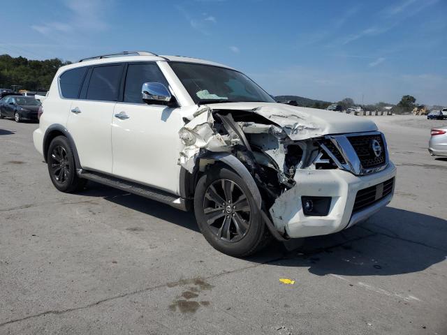 JN8AY2NE2J9730667 - 2018 NISSAN ARMADA PLATINUM WHITE photo 4