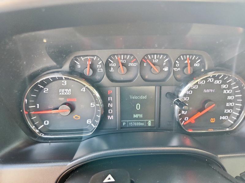 1GCRCPEH1EZ270041 - 2014 CHEVROLET SILVERADO C1500 შავი ფოტო 9