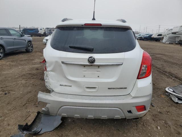 KL4CJCSB0DB096212 - 2013 BUICK ENCORE WHITE photo 6