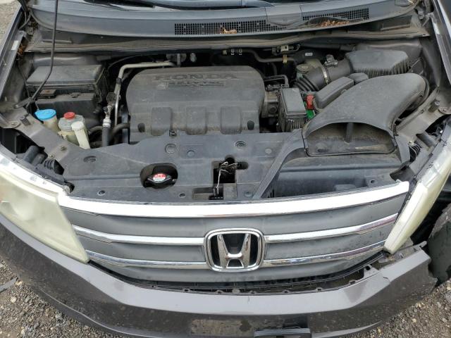 5FNRL5H68CB094686 - 2012 HONDA ODYSSEY EXL GRAY photo 12