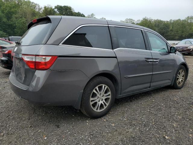 5FNRL5H68CB094686 - 2012 HONDA ODYSSEY EXL GRAY photo 3