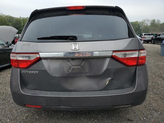 5FNRL5H68CB094686 - 2012 HONDA ODYSSEY EXL GRAY photo 6
