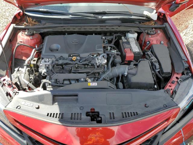 4T1T11AK1MU481130 - 2021 TOYOTA CAMRY SE RED photo 11