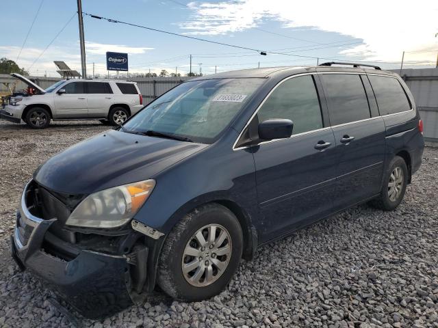 5FNRL3H44AB041449 - 2010 HONDA ODYSSEY EX BLUE photo 1