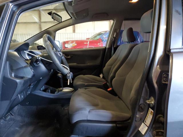 JHMGE8H34CC003921 - 2012 HONDA FIT GRAY photo 7