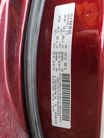 2C4RC1BG2HR515940 - 2017 CHRYSLER PACIFICA TOURING L 勃艮第红 照片 13