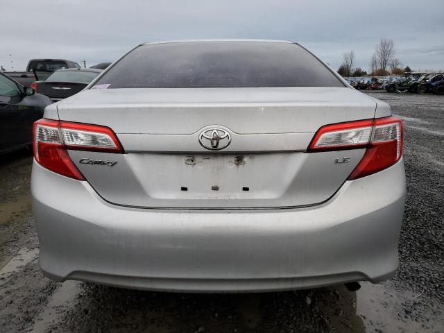 4T1BF1FKXCU070071 - 2012 TOYOTA CAMRY BASE SILVER photo 6