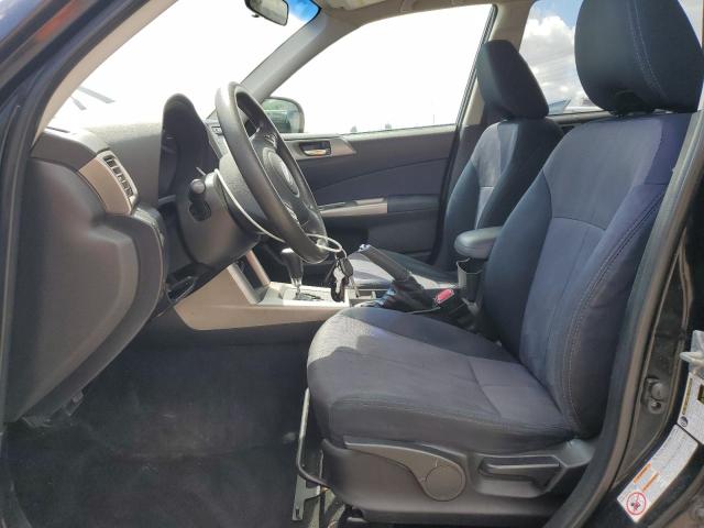 JF2SH63669H722898 - 2009 SUBA FORESTER 2.5X PREMIUM შავი ფოტო 7