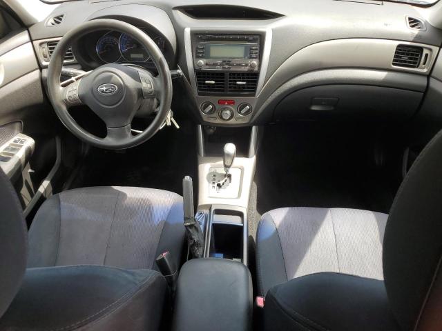 JF2SH63669H722898 - 2009 SUBA FORESTER 2.5X PREMIUM შავი ფოტო 8