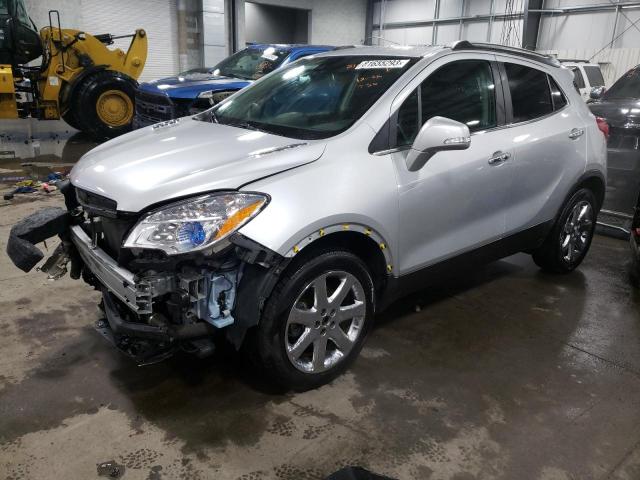 KL4CJHSBXGB739862 - 2016 BUICK ENCORE PREMIUM SILVER photo 1