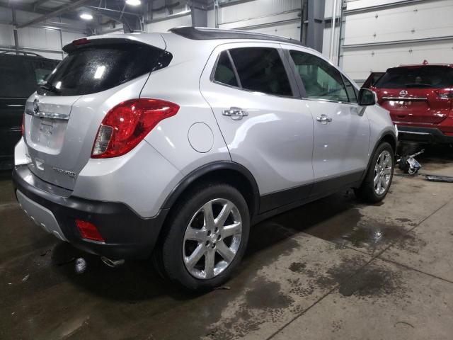 KL4CJHSBXGB739862 - 2016 BUICK ENCORE PREMIUM SILVER photo 3