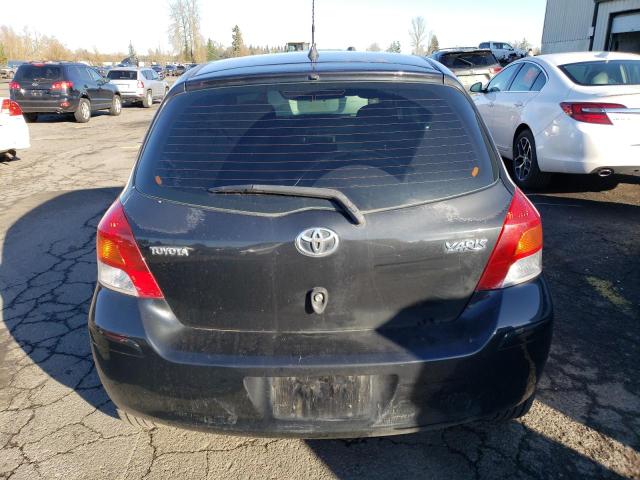 JTDJT903895228886 - 2009 TOYOTA YARIS BLACK photo 6