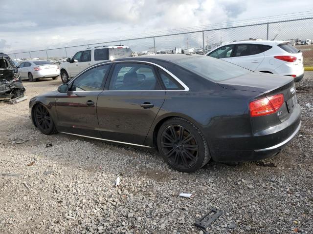 WAURVAFD1BN005123 - 2011 AUDI A8 L QUATTRO BLACK photo 2