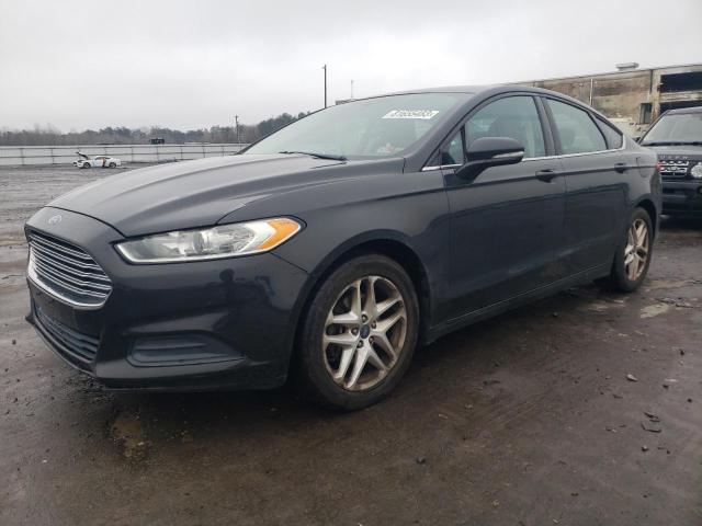 3FA6P0H70DR250681 - 2013 FORD FUSION SE BLACK photo 1