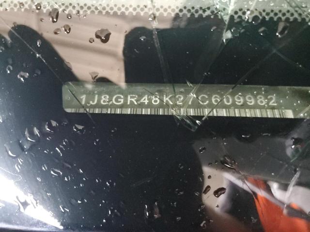 1J8GR48K27C609982 - 2007 JEEP GRAND CHER LAREDO Սպիտակ լուսանկար 13