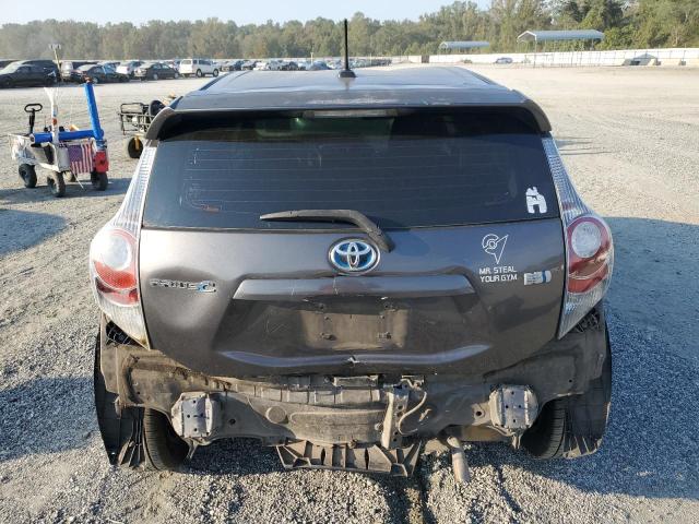 JTDKDTB32C1509995 - 2012 TOYOTA PRIUS C Gris photo 6