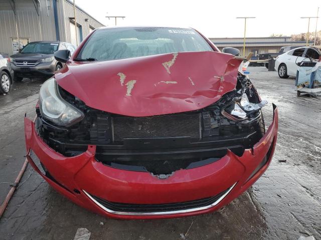 KMHDH4AE0GU482754 - 2016 HYUNDAI ELANTRA SE RED photo 5