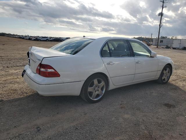 JTHBN36F655020060 - 2005 LEXUS LS 430 WHITE photo 3