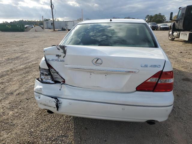 JTHBN36F655020060 - 2005 LEXUS LS 430 WHITE photo 6