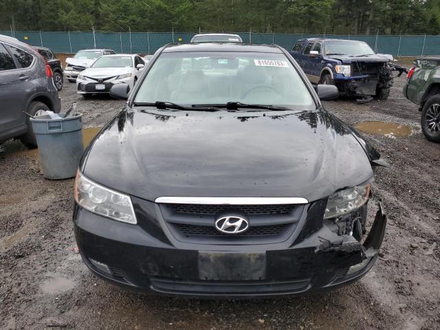 5NPEU46F06H047716 - 2006 HYUNDAI SONATA GLS BLACK photo 5