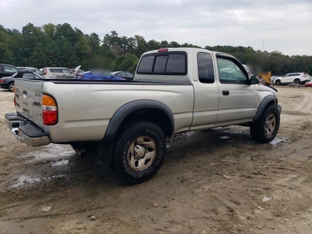 5TEWM72N24Z397555 - 2004 TOYOTA TACOMA XTRACAB SILVER photo 3