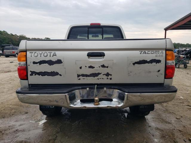 5TEWM72N24Z397555 - 2004 TOYOTA TACOMA XTRACAB SILVER photo 6