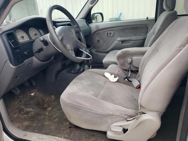 5TEWM72N24Z397555 - 2004 TOYOTA TACOMA XTRACAB SILVER photo 7