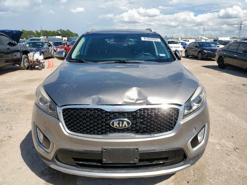 5XYPH4A50HG235092 - 2017 KIA SORENTO EX 灰色 照片 5