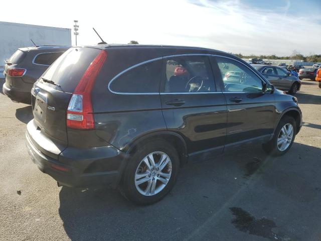 5J6RE4H77BL077932 - 2011 HONDA CR-V EXL BLACK photo 3