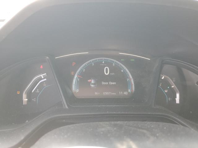 2HGFC2F63LH504519 - 2020 HONDA CIVIC LX BLUE photo 9