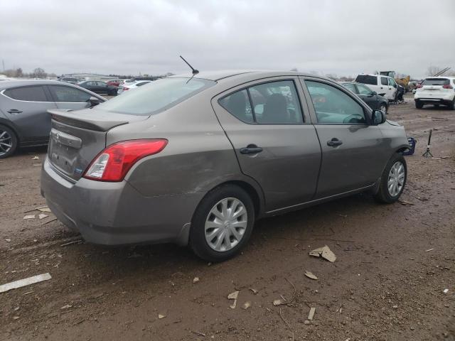 3N1CN7AP6FL860051 - 2015 NISSAN VERSA S GRAY photo 3