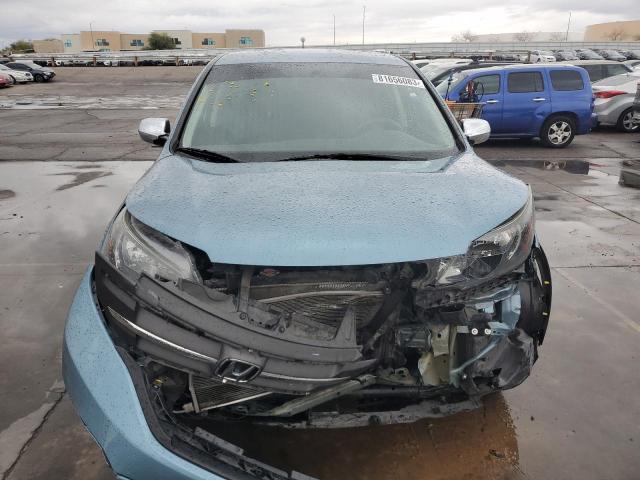 2HKRM3H30EH561661 - 2014 HONDA CR-V LX BLUE photo 5