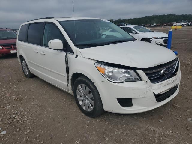 2C4RVACG6CR392502 - 2012 VOLKSWAGEN ROUTAN SEL WHITE photo 4